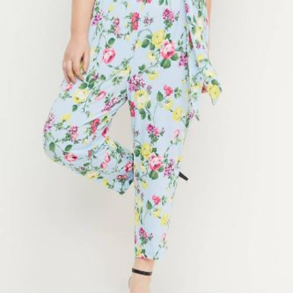 LANE BRYANT JUMPSUIT NWT 26/28 PERFECT FOR SPRING - Picture 2 of 8